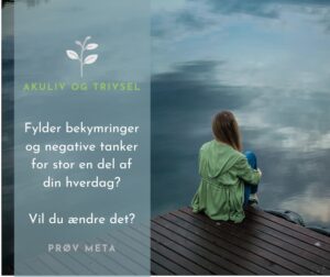 Metakognitiv Terapi hjælper på for mange tanker